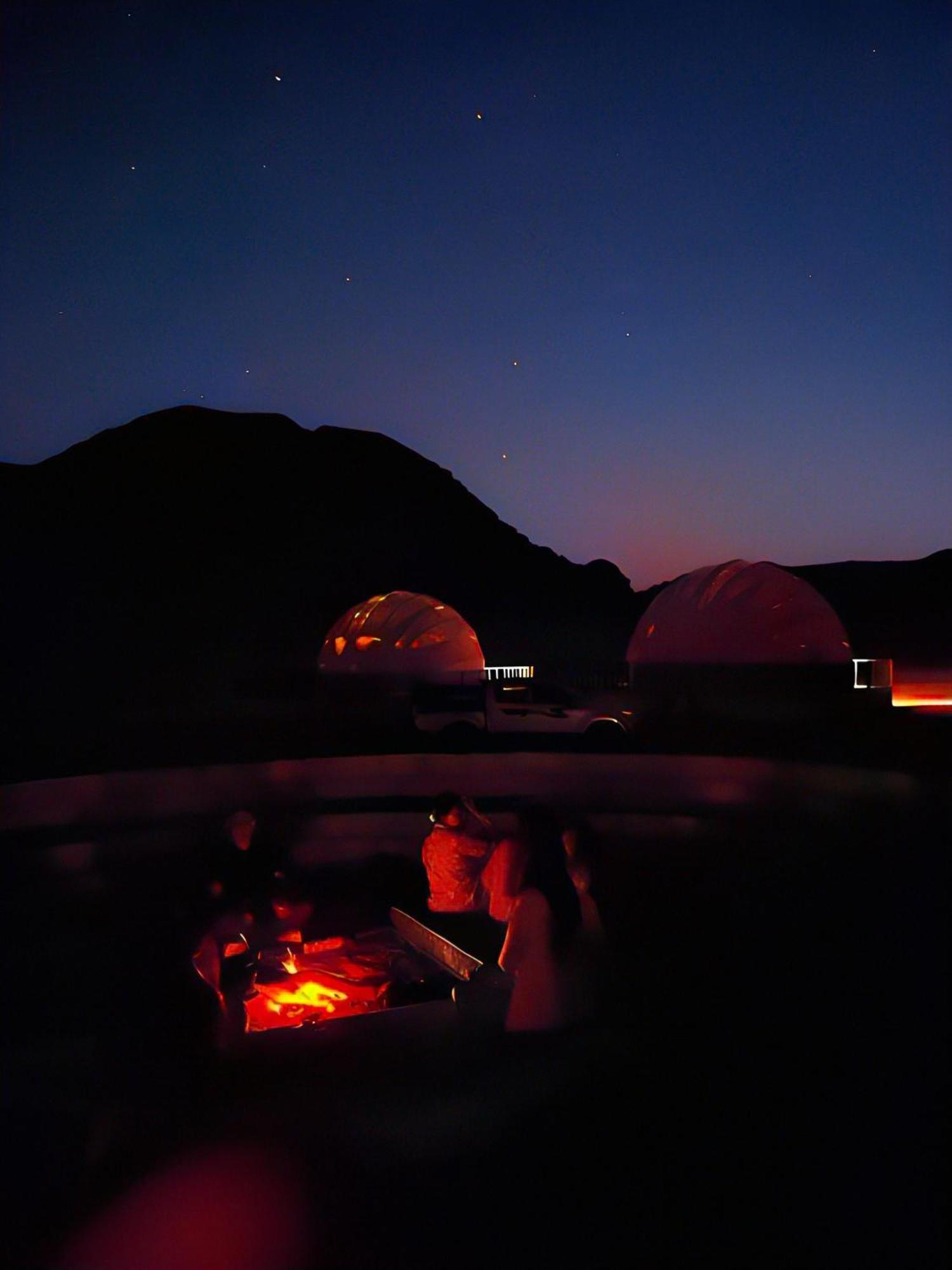 Hotel Wadi Rum Caeser Camp Esterno foto
