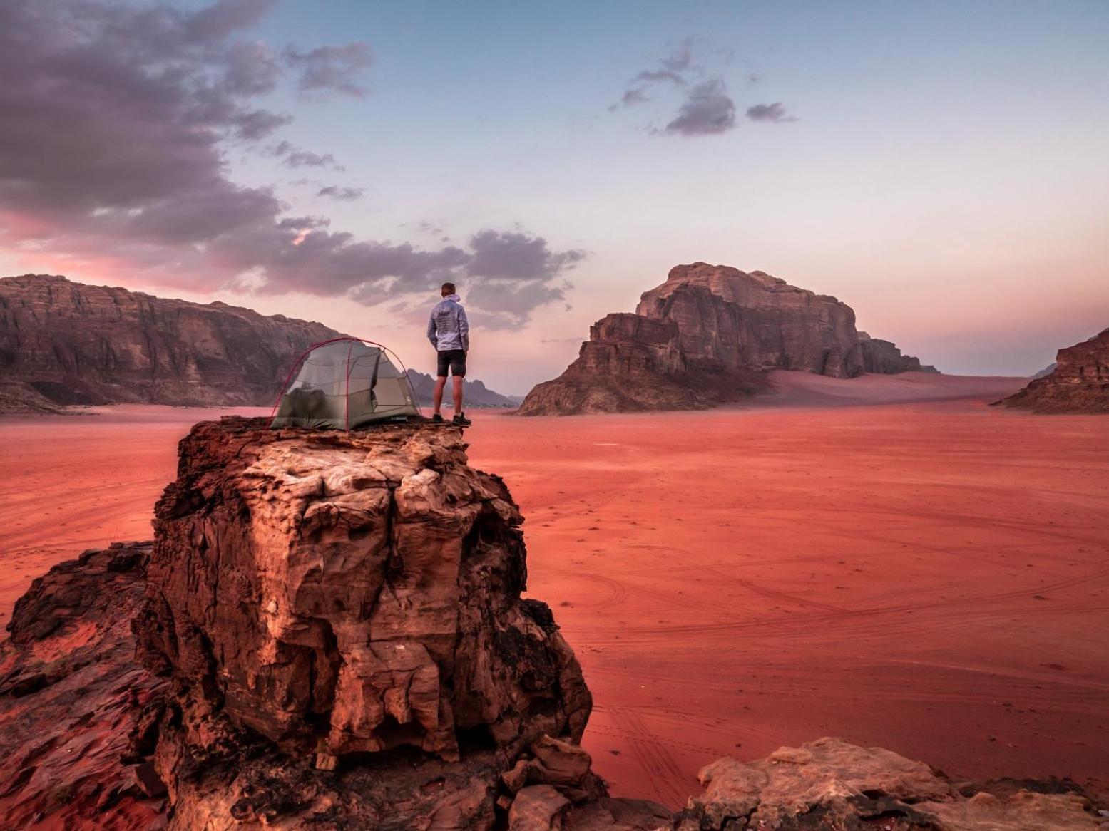 Hotel Wadi Rum Caeser Camp Esterno foto